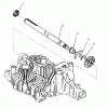 Toro 72084 (266-H) - 266-H Yard Tractor, 1995 (5900001-5999999) Listas de piezas de repuesto y dibujos AXLE SHAFT TUFF TORQ TRANSMISSION K61 (TORO)