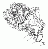 Toro 72084 (266-H) - 266-H Yard Tractor, 1995 (5900001-5999999) Listas de piezas de repuesto y dibujos BRAKE TUFF TORQ TRANSMISSION K61 (TORO)