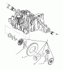 Toro 72084 (266-H) - 266-H Yard Tractor, 1995 (5900001-5999999) Listas de piezas de repuesto y dibujos DIFFERENTIAL GEAR TUFF TORQ TRANSMISSION K61 (TORO)