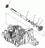 Toro 72085 (267-H) - 267-H Lawn and Garden Tractor, 1996 (6900001-6999999) Pièces détachées AXLE SHAFT