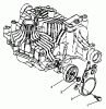 Toro 72085 (267-H) - 267-H Lawn and Garden Tractor, 1996 (6900001-6999999) Spareparts BRAKE