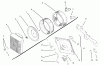 Toro 72104 (267-H) - 267-H Lawn and Garden Tractor, 1997 (7900001-7999999) Listas de piezas de repuesto y dibujos AIR INTAKE/FILTRATION