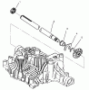 Toro 72104 (267-H) - 267-H Lawn and Garden Tractor, 1997 (7900001-7999999) Listas de piezas de repuesto y dibujos AXLE SHAFT
