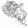 Toro 72104 (267-H) - 267-H Lawn and Garden Tractor, 1997 (7900001-7999999) Listas de piezas de repuesto y dibujos BRAKE