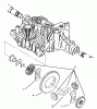 Toro 72104 (267-H) - 267-H Lawn and Garden Tractor, 1997 (7900001-7999999) Listas de piezas de repuesto y dibujos DIFFERENTIAL GEAR