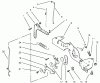 Toro 72104 (267-H) - 267-H Lawn and Garden Tractor, 1997 (7900001-7999999) Listas de piezas de repuesto y dibujos ENGINE CONTROLS