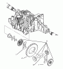 Toro 72104 (267-H) - 267-H Lawn and Garden Tractor, 1998 (8900600-8999999) Pièces détachées DIFFERENTIAL GEAR