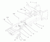 Toro 72085 (267-H) - 267-H Lawn and Garden Tractor, 1998 (8900001-8900399) Listas de piezas de repuesto y dibujos FRAME
