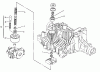 Toro 72104 (267-H) - 267-H Lawn and Garden Tractor, 1998 (8900001-8900599) Spareparts PUMP SHAFT