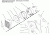 Toro 72105 (268-H) - 268-H Lawn and Garden Tractor, 1999 (9900001-9999999) Listas de piezas de repuesto y dibujos AIR INTAKE / FILTRATION