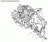 Toro 72105 (268-H) - 268-H Lawn and Garden Tractor, 1999 (9900001-9999999) Listas de piezas de repuesto y dibujos BRAKE