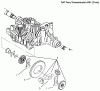 Toro 72105 (268-H) - 268-H Lawn and Garden Tractor, 1999 (9900001-9999999) Listas de piezas de repuesto y dibujos DIFFERENTIAL GEAR