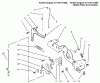 Toro 72105 (268-H) - 268-H Lawn and Garden Tractor, 1999 (9900001-9999999) Listas de piezas de repuesto y dibujos ENGINE CONTROLS