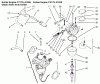 Toro 72105 (268-H) - 268-H Lawn and Garden Tractor, 1999 (9900001-9999999) Listas de piezas de repuesto y dibujos FUEL SYSTEM
