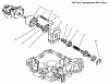 Toro 72105 (268-H) - 268-H Lawn and Garden Tractor, 1999 (9900001-9999999) Listas de piezas de repuesto y dibujos MOTOR SHAFT