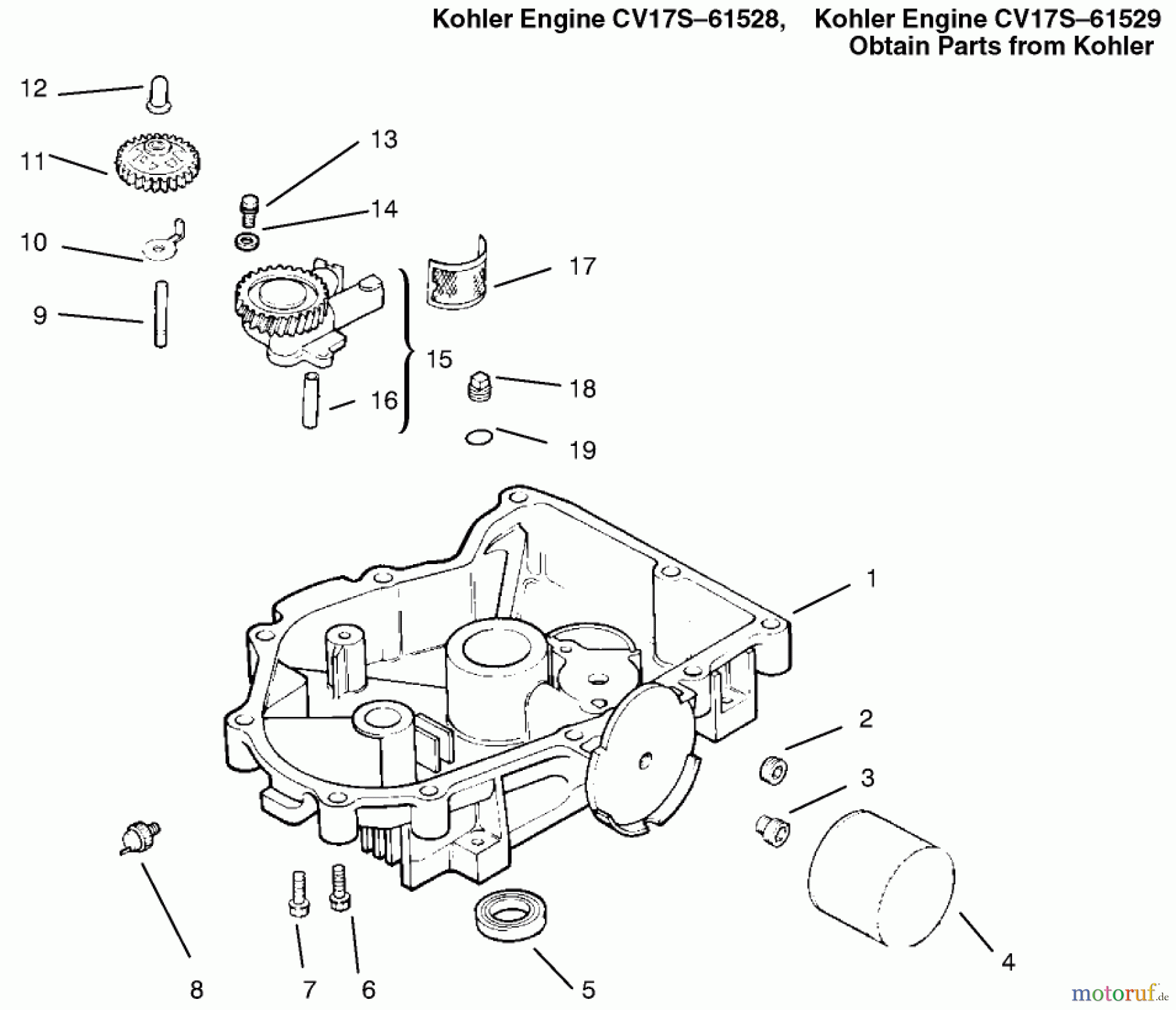  Toro Neu Mowers, Lawn & Garden Tractor Seite 1 72086 (268-H) - Toro 268-H Lawn and Garden Tractor, 1999 (9900001-9999999) OIL PAN / LUBRICATION