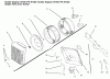 Toro 72087 (268-H) - 268-H Lawn and Garden Tractor, 2000 (200000001-200999999) Listas de piezas de repuesto y dibujos AIR INTAKE/FILTRATION