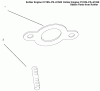 Toro 72087 (268-H) - 268-H Lawn and Garden Tractor, 2000 (200000001-200999999) Listas de piezas de repuesto y dibujos EXHAUST
