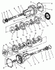 Toro 72101 (246-H) - 246-H Yard Tractor, 1993 (3900001-3999999) Spareparts TRANSMISSION EATON MODEL 751-045 #2
