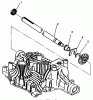 Toro 72102 (269-H) - 269-H Lawn and Garden Tractor, 1996 (6900001-6999999) Spareparts AXLE SHAFT