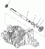 Toro 72102 (269-H) - 269-H Lawn and Garden Tractor, 1997 (7900001-7999999) Pièces détachées AXLE SHAFT