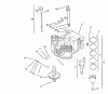 Toro 72102 (269-H) - 269-H Lawn and Garden Tractor, 1998 (8900400-8999999) Listas de piezas de repuesto y dibujos CRANKCASE