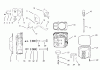 Toro 72102 (269-H) - 269-H Lawn and Garden Tractor, 1998 (8900001-8900399) Listas de piezas de repuesto y dibujos HEAD/VALVE/BREATHER