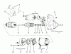Toro 72102 (269-H) - 269-H Lawn and Garden Tractor, 1998 (8900400-8999999) Listas de piezas de repuesto y dibujos STARTER SYSTEM