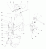 Toro 72108 (270-H) - 270-H Lawn and Garden Tractor, 2000 (200000001-200999999) Listas de piezas de repuesto y dibujos CRUISE CONTROL ASSEMBLY
