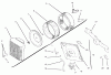Toro 72116 (270-HE) - 270-HE Lawn and Garden Tractor, 2002 (220000001-220999999) Listas de piezas de repuesto y dibujos AIR INTAKE/FILTRATION-KOHLER CV20S-PS65531 AND PS65532