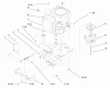 Toro 72110 (270-H) - 270-H Lawn and Garden Tractor, 1996 (6900001-6999999) Listas de piezas de repuesto y dibujos TWIN CYLINDER ENGINE, MUFFLER, AND P.T.O.