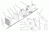 Toro 72110 (270-H) - 270-H Lawn and Garden Tractor, 1998 (8900001-8900599) Listas de piezas de repuesto y dibujos AIR INTAKE/FILTRATION