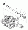 Toro 72110 (270-H) - 270-H Lawn and Garden Tractor, 1998 (8900001-8900599) Listas de piezas de repuesto y dibujos AXLE SHAFT