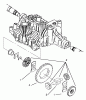 Toro 72110 (270-H) - 270-H Lawn and Garden Tractor, 1998 (8900001-8900599) Listas de piezas de repuesto y dibujos DIFFERENTIAL GEAR