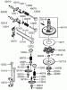 Toro 72202 (419XT) - 419XT Garden Tractor, 2004 (240000001-240999999) Listas de piezas de repuesto y dibujos VALVE AND CAMSHAFT ASSEMBLY KAWASAKI FH580V-BS06