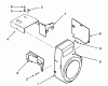 Toro 73320 (310-8) - 310-8 Garden Tractor, 1993 (3900001-3999999) Listas de piezas de repuesto y dibujos BAFFLES AND SHROUDS