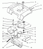 Toro 73362 (312-8) - 312-8 Garden Tractor, 1994 (4900001-4999999) Listas de piezas de repuesto y dibujos FENDER AND SUPPORT