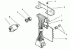 Toro 73380 (312-8) - 312-8 Garden Tractor, 1993 (3900001-3999999) Spareparts ELECTRICAL SYSTEM #1
