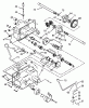 Toro 73380 (312-8) - 312-8 Garden Tractor, 1993 (3900001-3999999) Spareparts TRANSMISSION 8-SPEED #2
