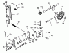 Toro 73401 (314-H) - 314-H Garden Tractor, 1993 (3900001-3999999) Spareparts GOVERNOR LINKAGE