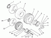 Toro 73401 (314-H) - 314-H Garden Tractor, 1993 (3900001-3999999) Spareparts WHEELS AND TIRES