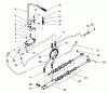 Toro 73401 (314-H) - 314-H Garden Tractor, 1995 (5900001-5900260) Listas de piezas de repuesto y dibujos HYDRAULIC CONTROL SYSYTEM