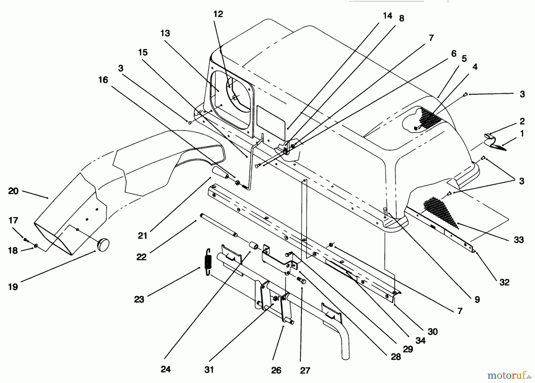  Toro Neu Accessories, Mower 79301 - Toro 42
