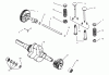 Toro 73402 (314-8) - 314-8 Garden Tractor, 1997 (7900001-7999999) Listas de piezas de repuesto y dibujos CAMSHAFT, CRANKSHAFT AND VALVES
