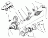 Toro 73440 (416-8) - 416-8 Garden Tractor, 1994 (4900001-4999999) Listas de piezas de repuesto y dibujos STARTER