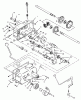 Toro 73440 (416-8) - 416-8 Garden Tractor, 1994 (4900001-4999999) Listas de piezas de repuesto y dibujos TRANSMISSION 8-SPEED #1