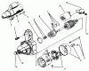 Toro 73420 (416-8) - 416-8 Garden Tractor, 1995 (5900715-5999999) Listas de piezas de repuesto y dibujos STARTER