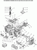 Toro 73422 (416-8) - 416-8 Garden Tractor, 1996 (6900001-6999999) Spareparts ENGINE CYLINDER BLOCK