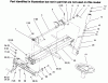 Toro 73422 (416-8) - 416-8 Garden Tractor, 1996 (6900001-6999999) Listas de piezas de repuesto y dibujos FRAME STEERING