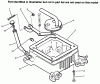 Toro 73422 (416-8) - 416-8 Garden Tractor, 1996 (6900001-6999999) Listas de piezas de repuesto y dibujos OIL FILL TUBE & BASE